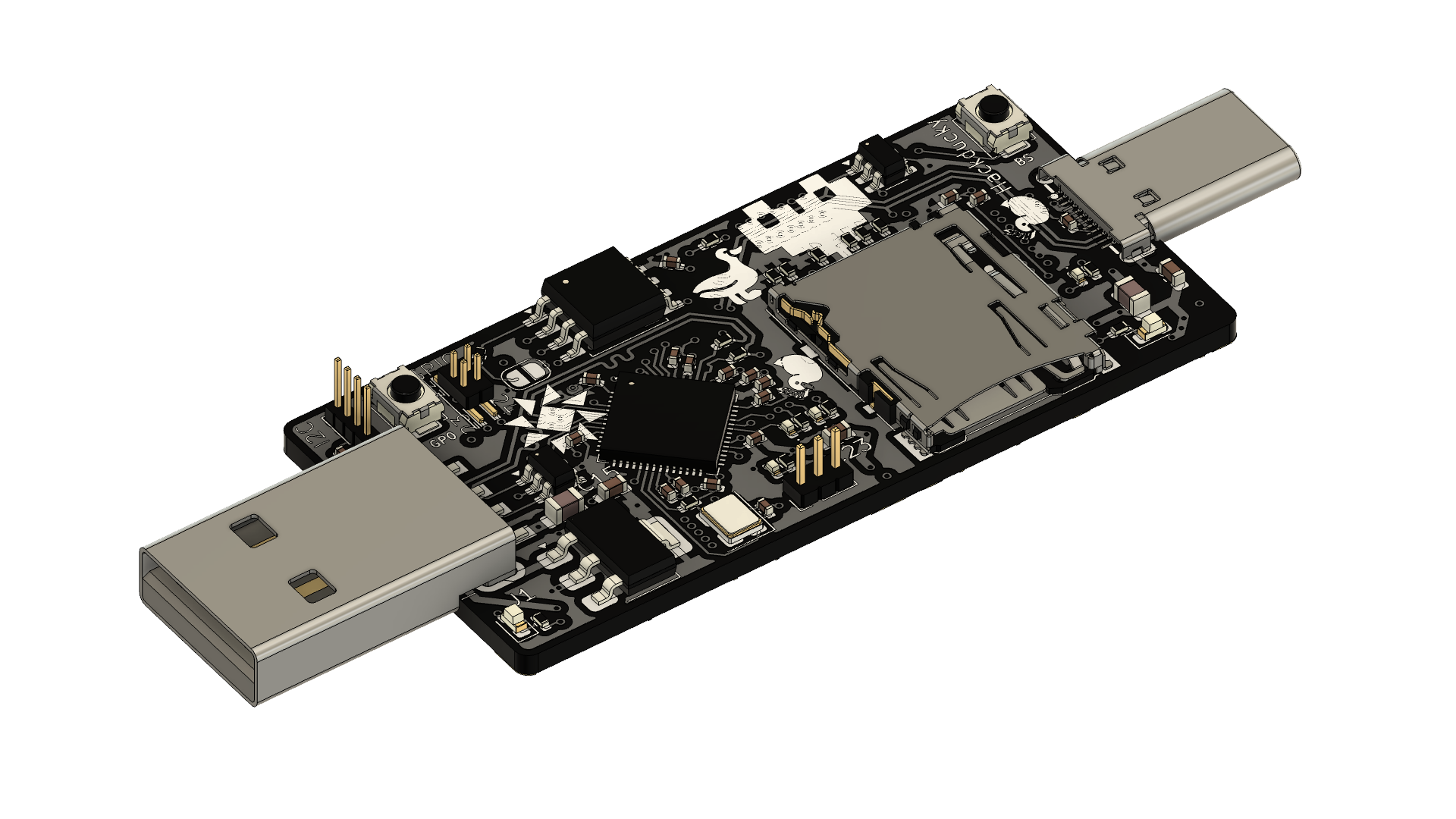 HackDucky Board Render
